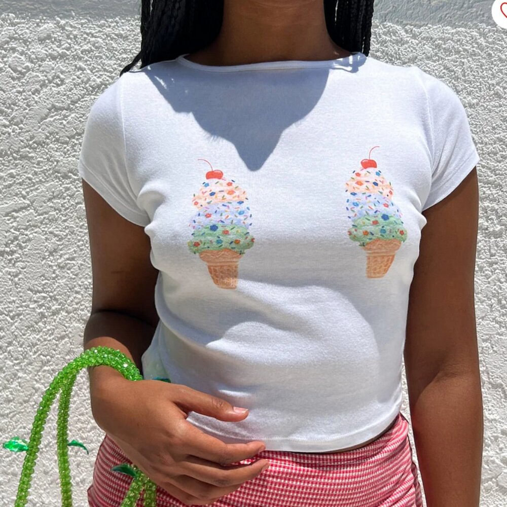 Lisa Says Gah - Alex Tee - Ice Cream Cones